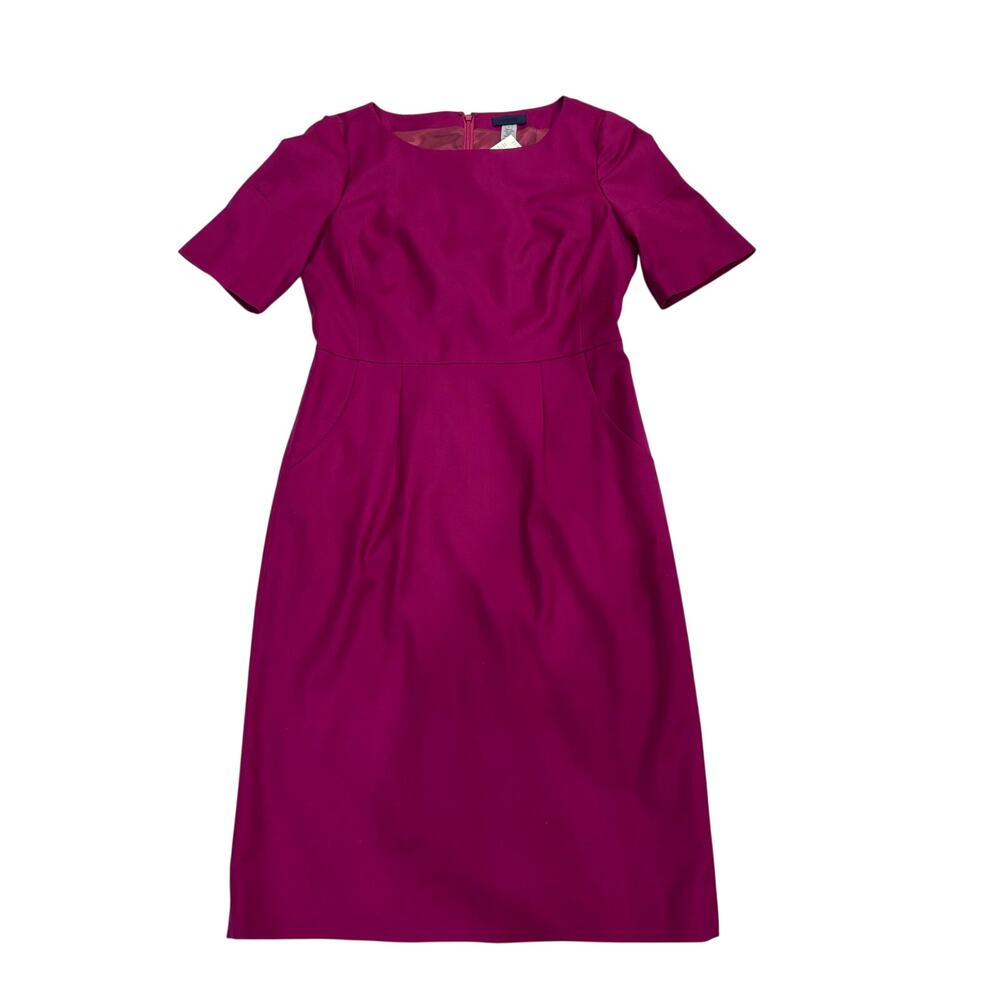 J.Crew Collection Wool Sheath Dress SZ 6